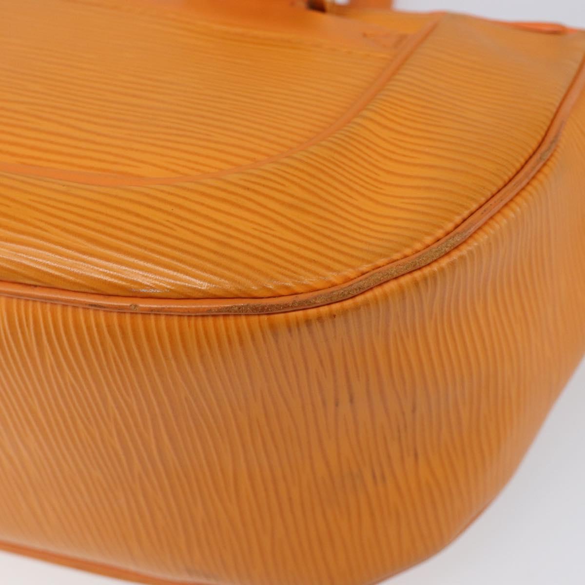 LOUIS VUITTON Epi Danura PM Bag 2way Orange Mandarin M5891H LV Auth 199900A