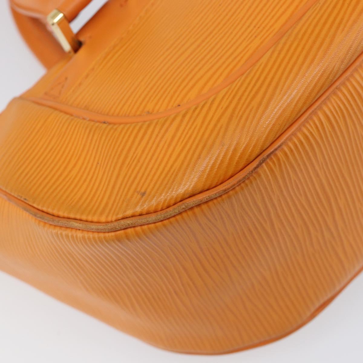 LOUIS VUITTON Epi Danura PM Bag 2way Orange Mandarin M5891H LV Auth 199900A