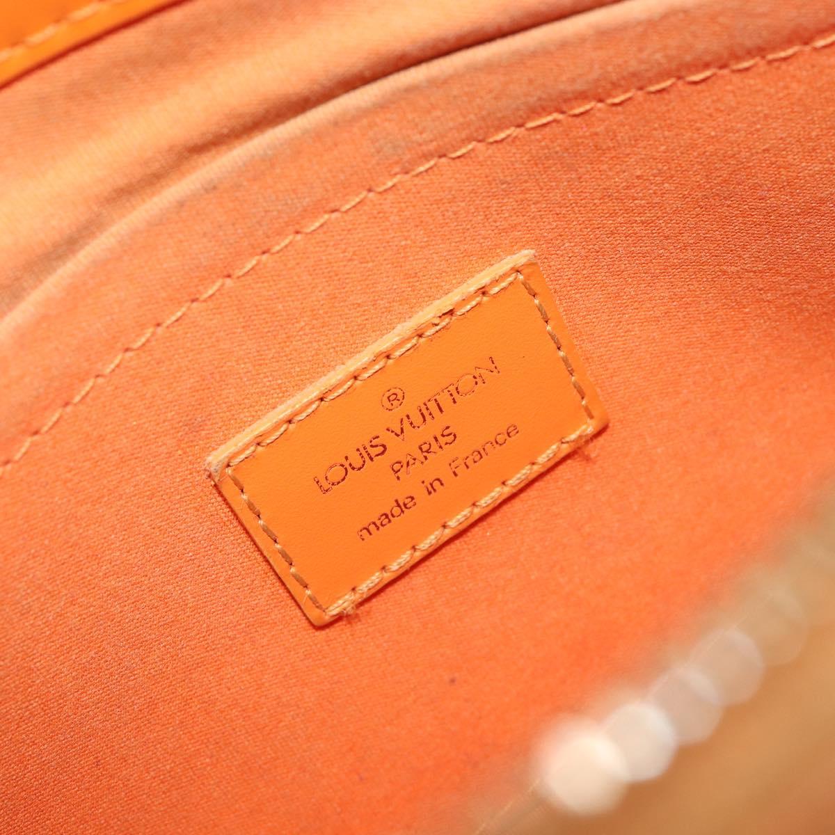 LOUIS VUITTON Epi Danura PM Bag 2way Orange Mandarin M5891H LV Auth 199900A