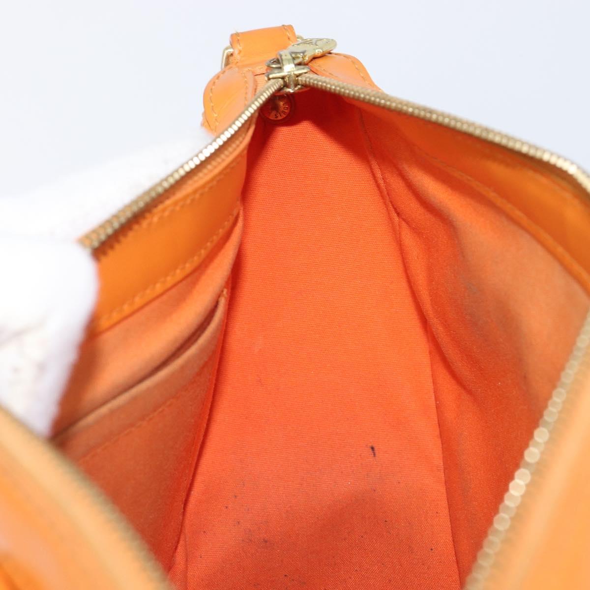 LOUIS VUITTON Epi Danura PM Bag 2way Orange Mandarin M5891H LV Auth 199900A