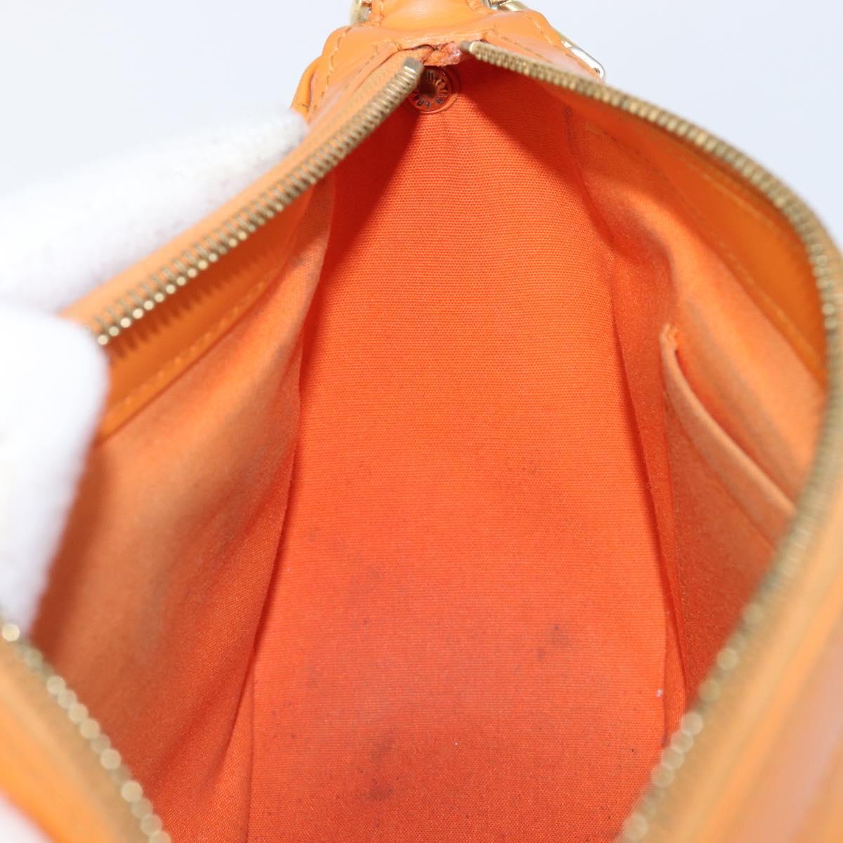 LOUIS VUITTON Epi Danura PM Bag 2way Orange Mandarin M5891H LV Auth 199900A