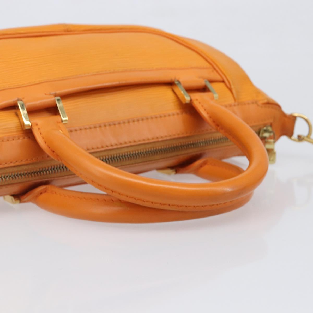 LOUIS VUITTON Epi Danura PM Bag 2way Orange Mandarin M5891H LV Auth 199900A