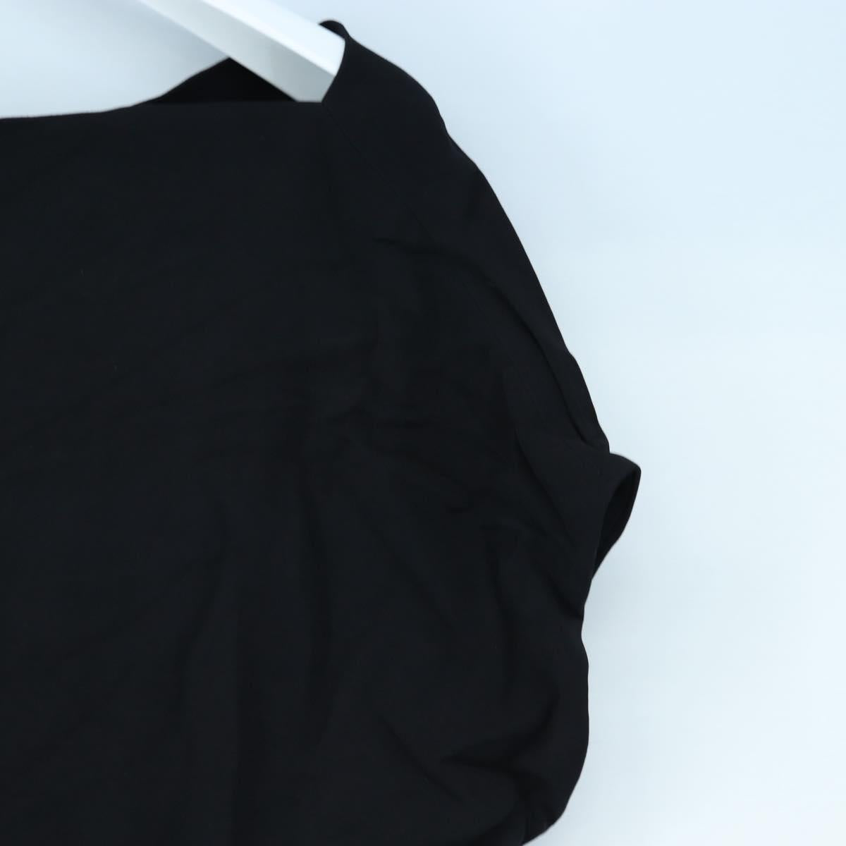 Salvatore Ferragamo One Piece Shirt Rayon 38 Black Auth 199904V