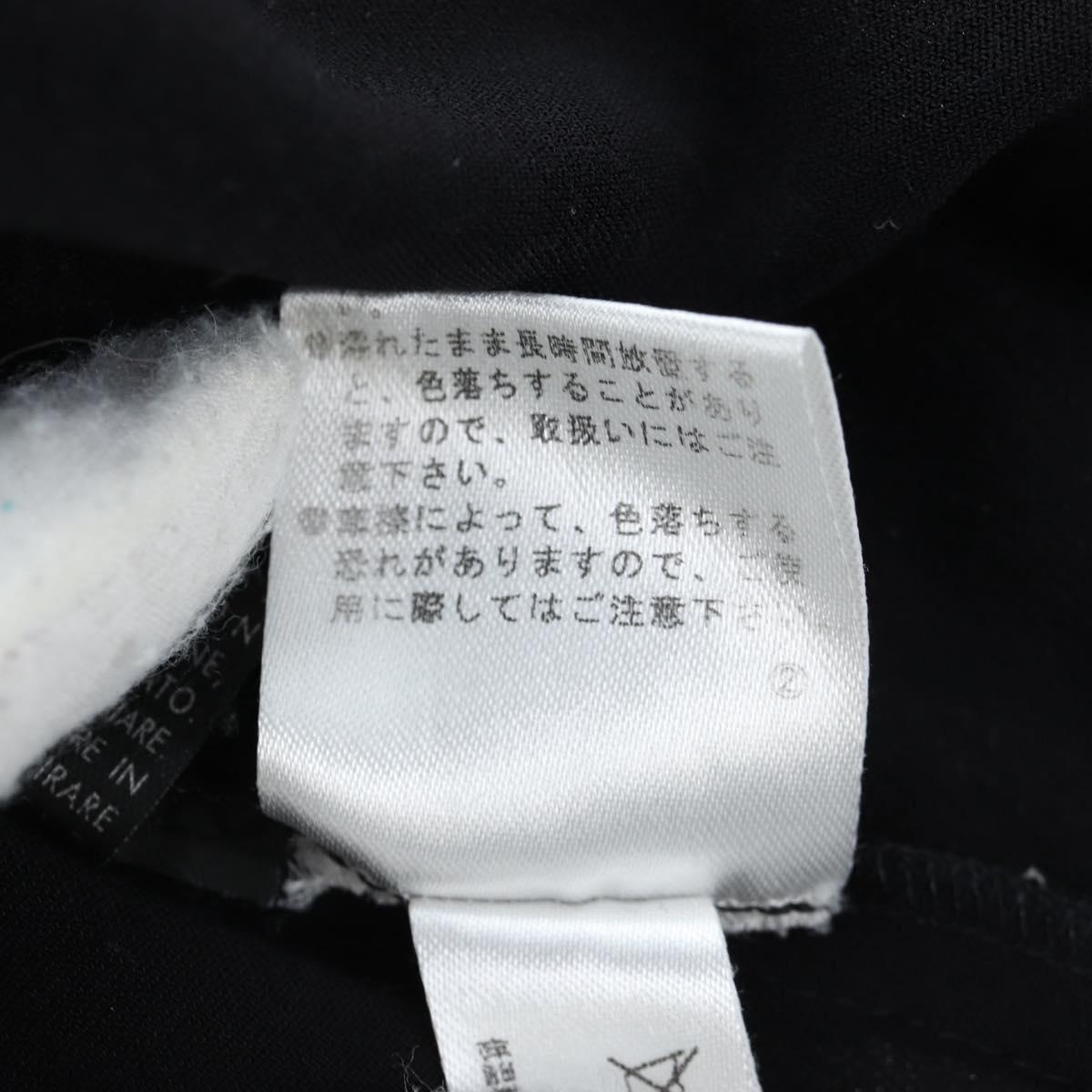 Salvatore Ferragamo One Piece Shirt Rayon 38 Black Auth 199904V