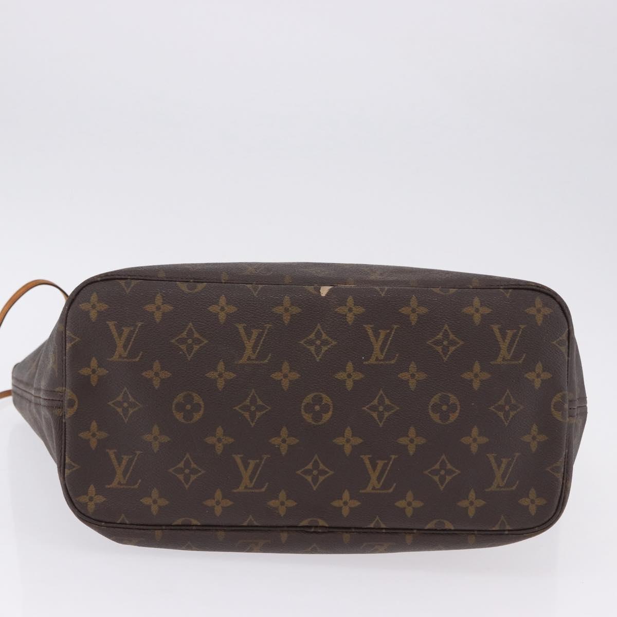 LOUIS VUITTON Monogram Neverfull MM Tote Bag M40156 LV Auth 199908