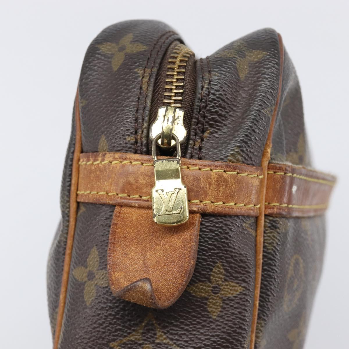LOUIS VUITTON Monogram Compiegne 28 Clutch Bag M51845 LV Auth 199913