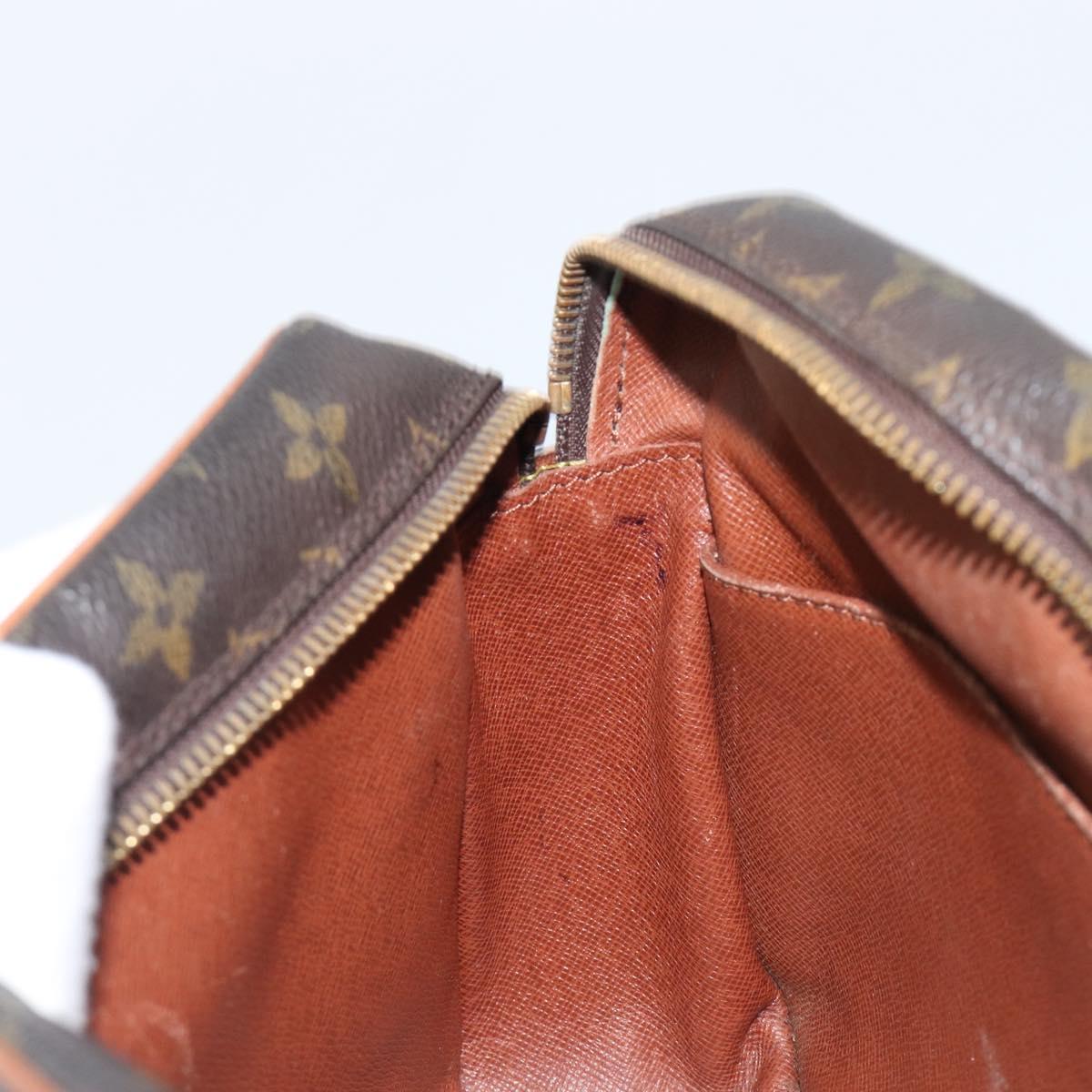 LOUIS VUITTON Monogram Compiegne 28 Clutch Bag M51845 LV Auth 199913