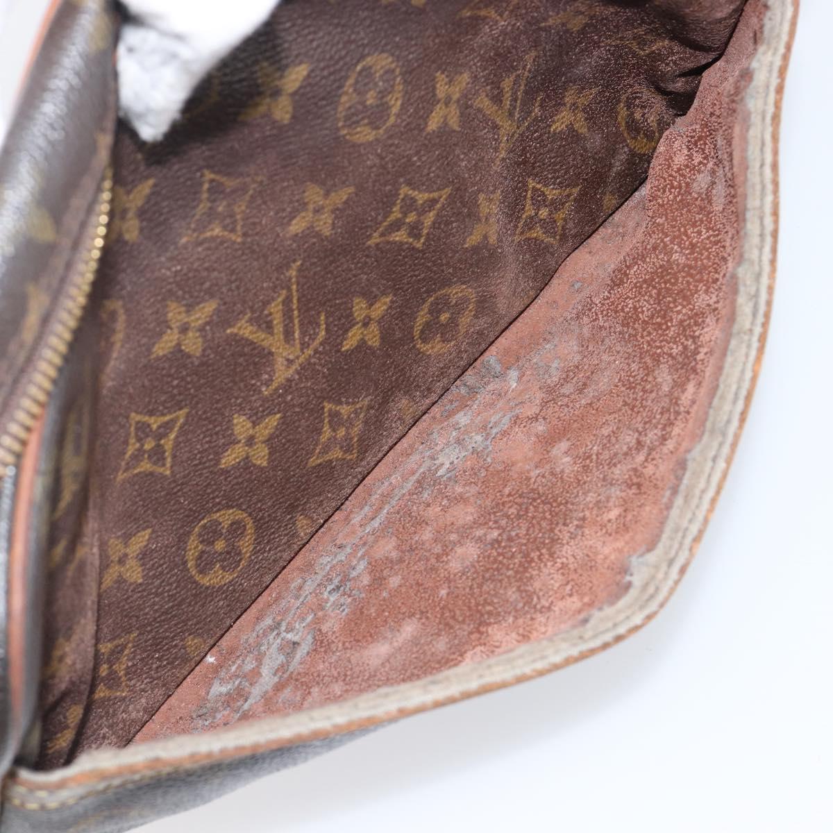 LOUIS VUITTON Monogram Compiegne 28 Clutch Bag M51845 LV Auth 199913