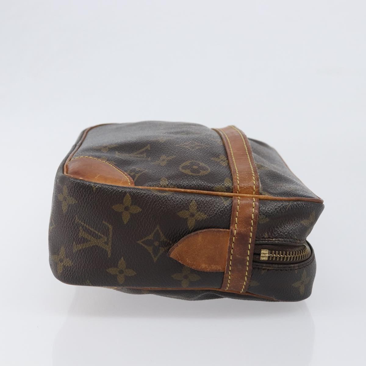 LOUIS VUITTON Monogram Compiegne 28 Clutch Bag M51845 LV Auth 199913