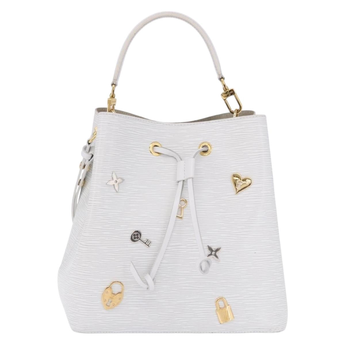 LOUIS VUITTON Epi Love Rock Neo Noe MM Shoulder Bag Bron M53238 LV Auth 199919V