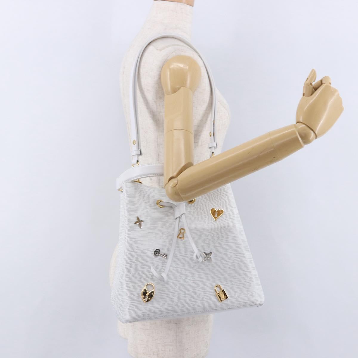LOUIS VUITTON Epi Love Rock Neo Noe MM Shoulder Bag Bron M53238 LV Auth 199919V