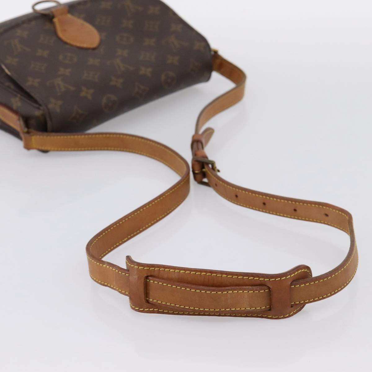 LOUIS VUITTON Monogram Saint Cloud GM Shoulder Bag M51242 LV Auth 199927
