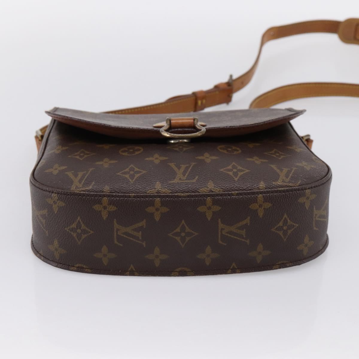 LOUIS VUITTON Monogram Saint Cloud GM Shoulder Bag M51242 LV Auth 199927