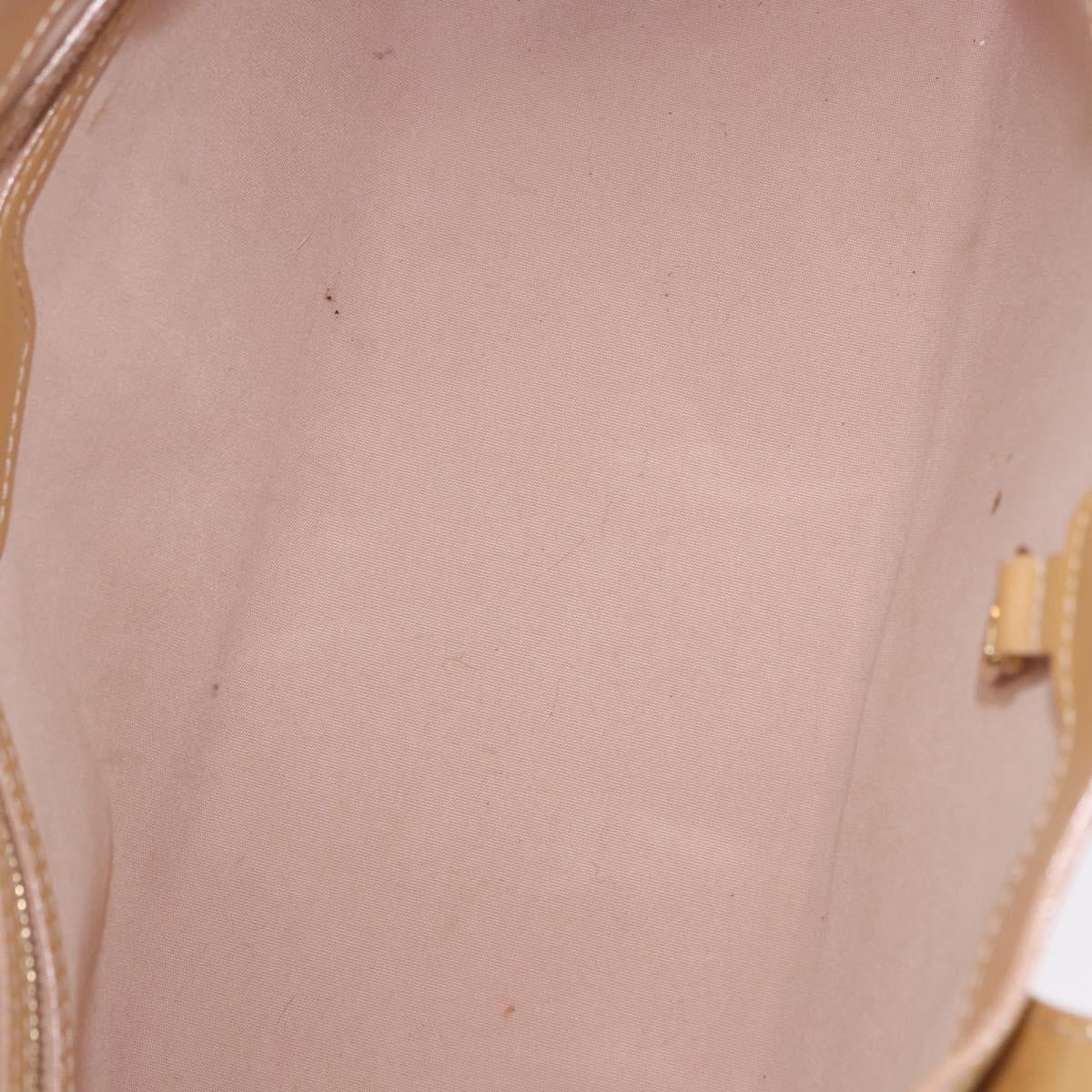 LOUIS VUITTON Monogram Vernis Wilshire PM Rose Florentin M91642 Auth 199928