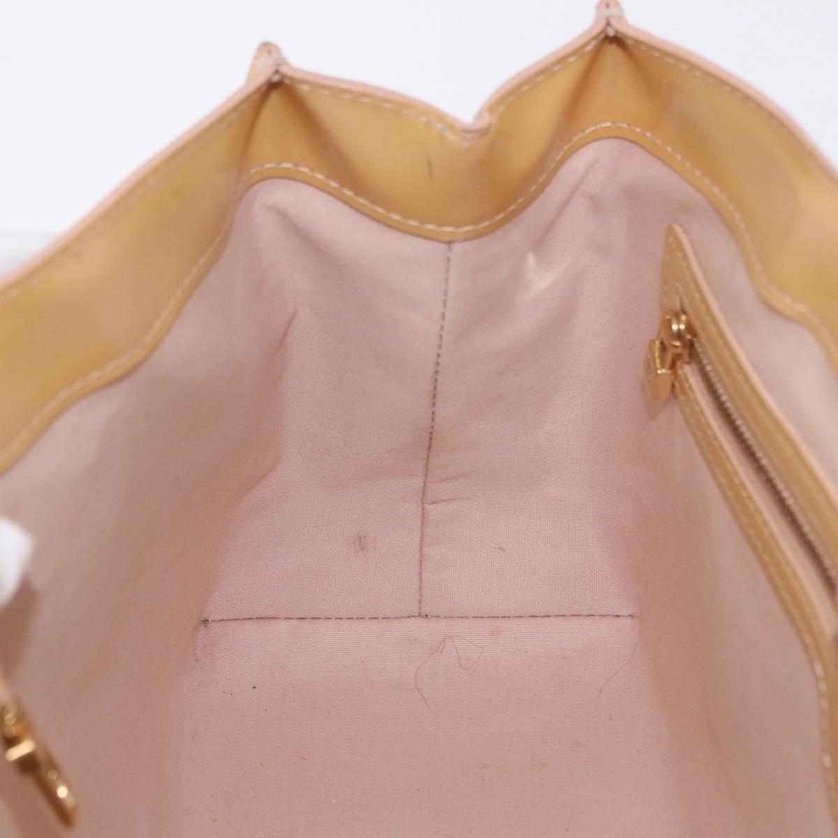 LOUIS VUITTON Monogram Vernis Wilshire PM Rose Florentin M91642 Auth 199928