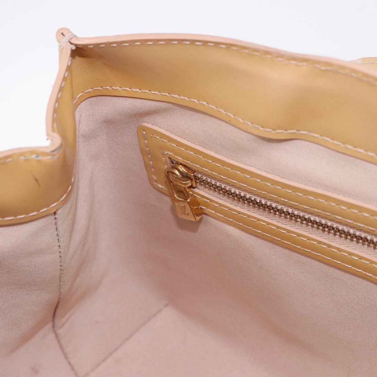 LOUIS VUITTON Monogram Vernis Wilshire PM Rose Florentin M91642 Auth 199928