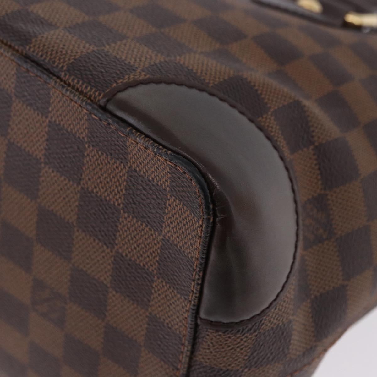 LOUIS VUITTON Damier Ebene Hampstead PM Tote Bag N51205 LV Auth 199931V