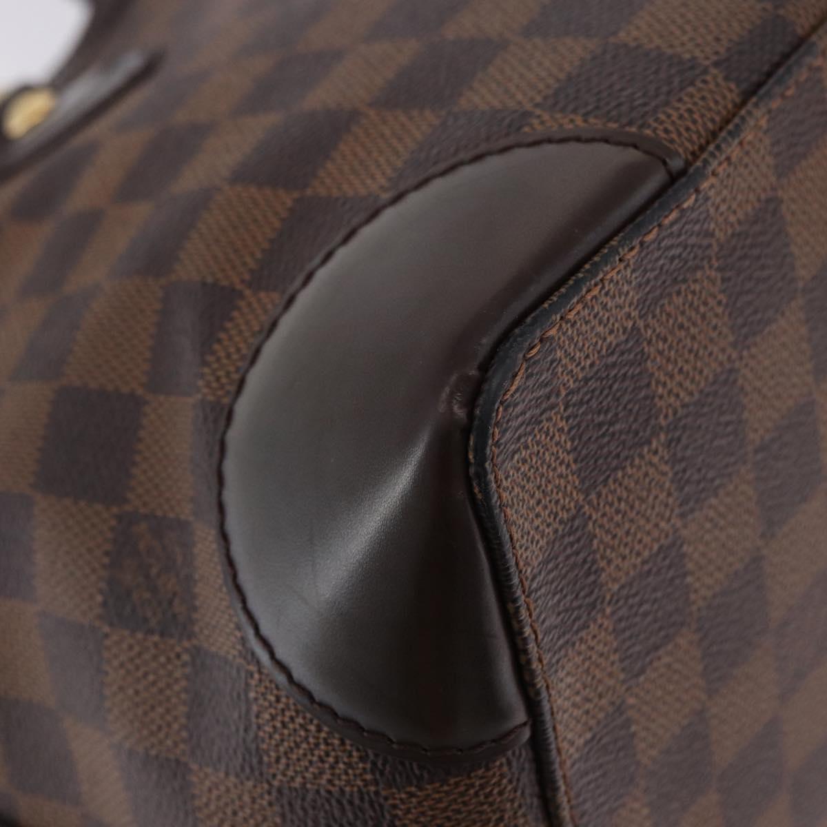 LOUIS VUITTON Damier Ebene Hampstead PM Tote Bag N51205 LV Auth 199931V
