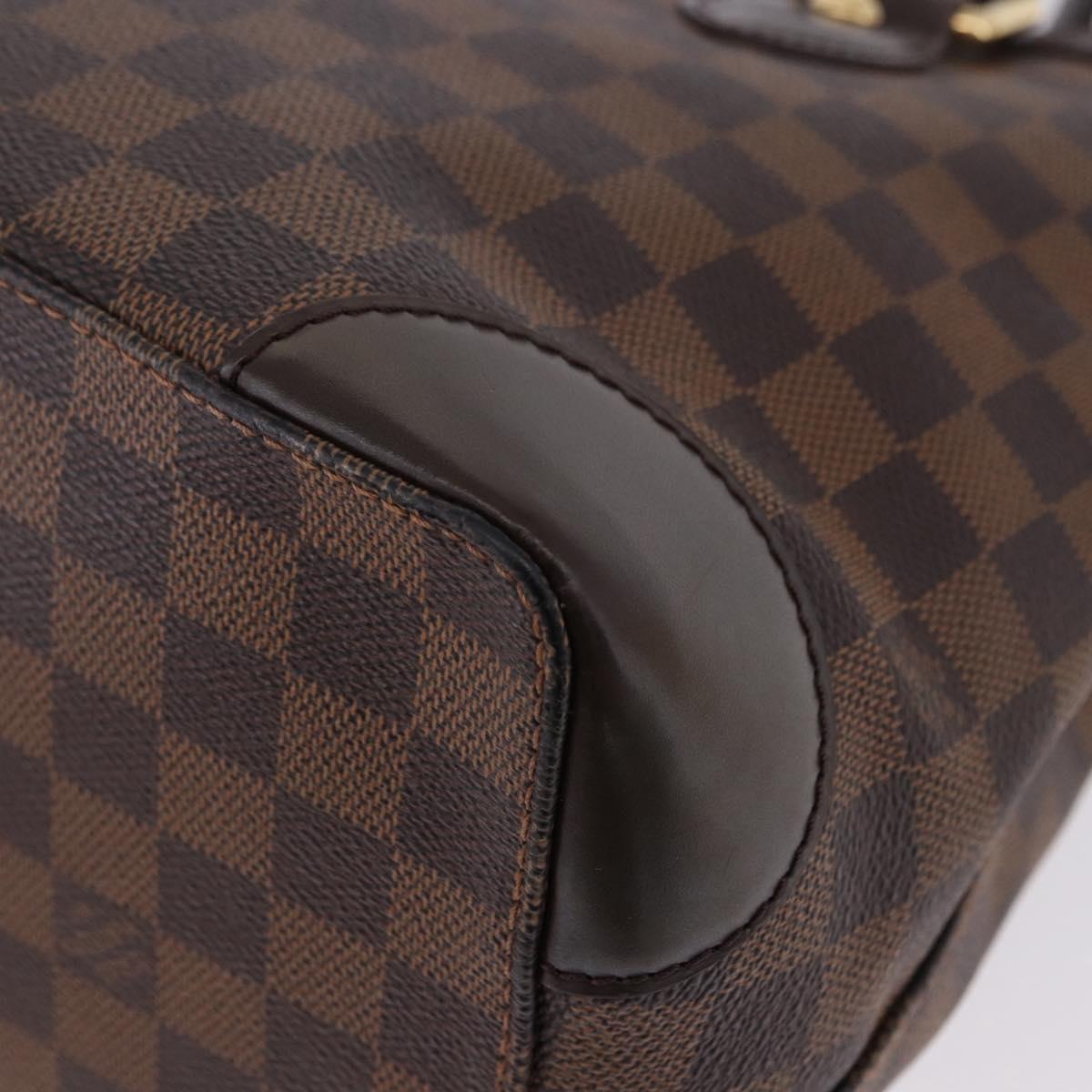 LOUIS VUITTON Damier Ebene Hampstead PM Tote Bag N51205 LV Auth 199931V