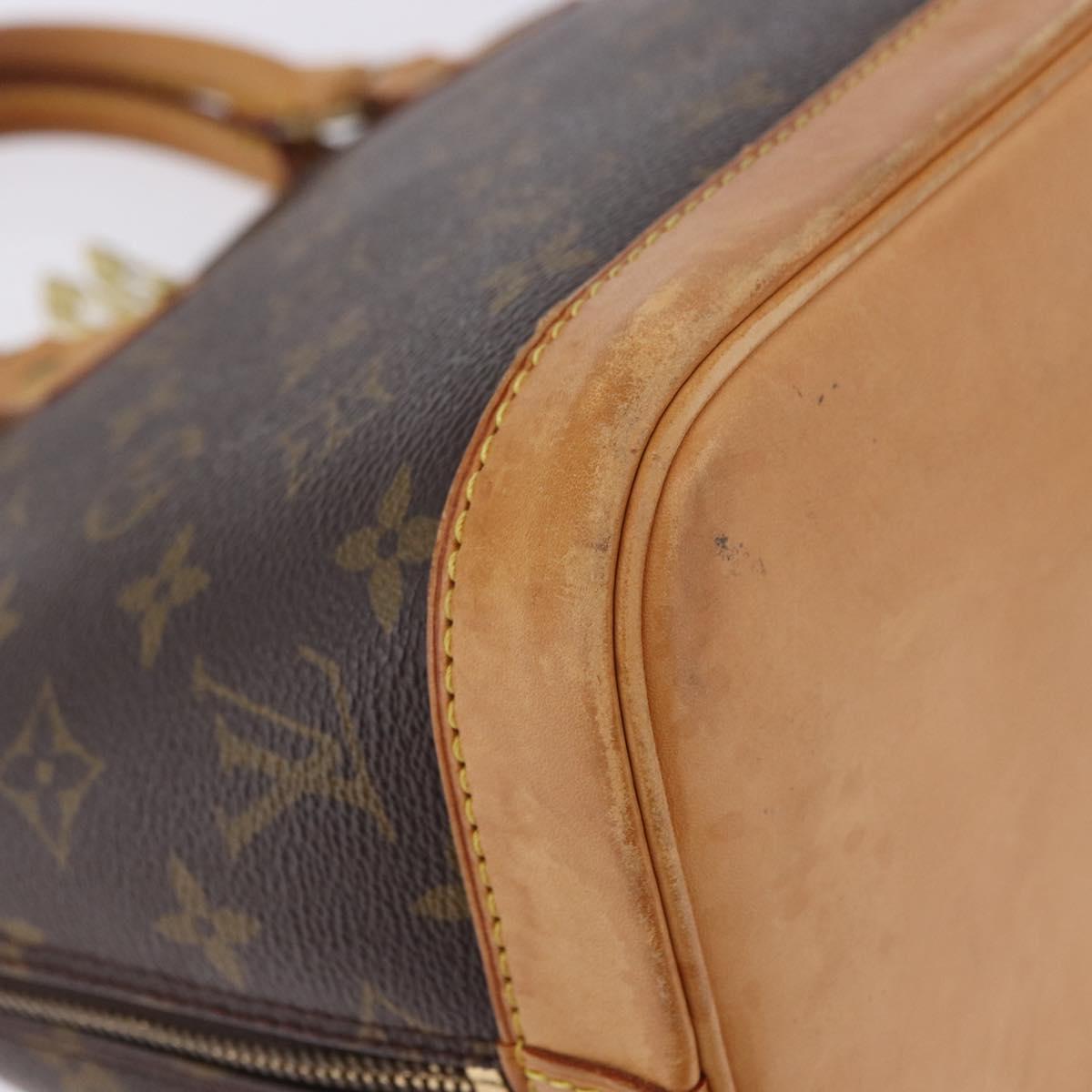LOUIS VUITTON Monogram Alma PM Hand Bag M53151 LV Auth 199937A