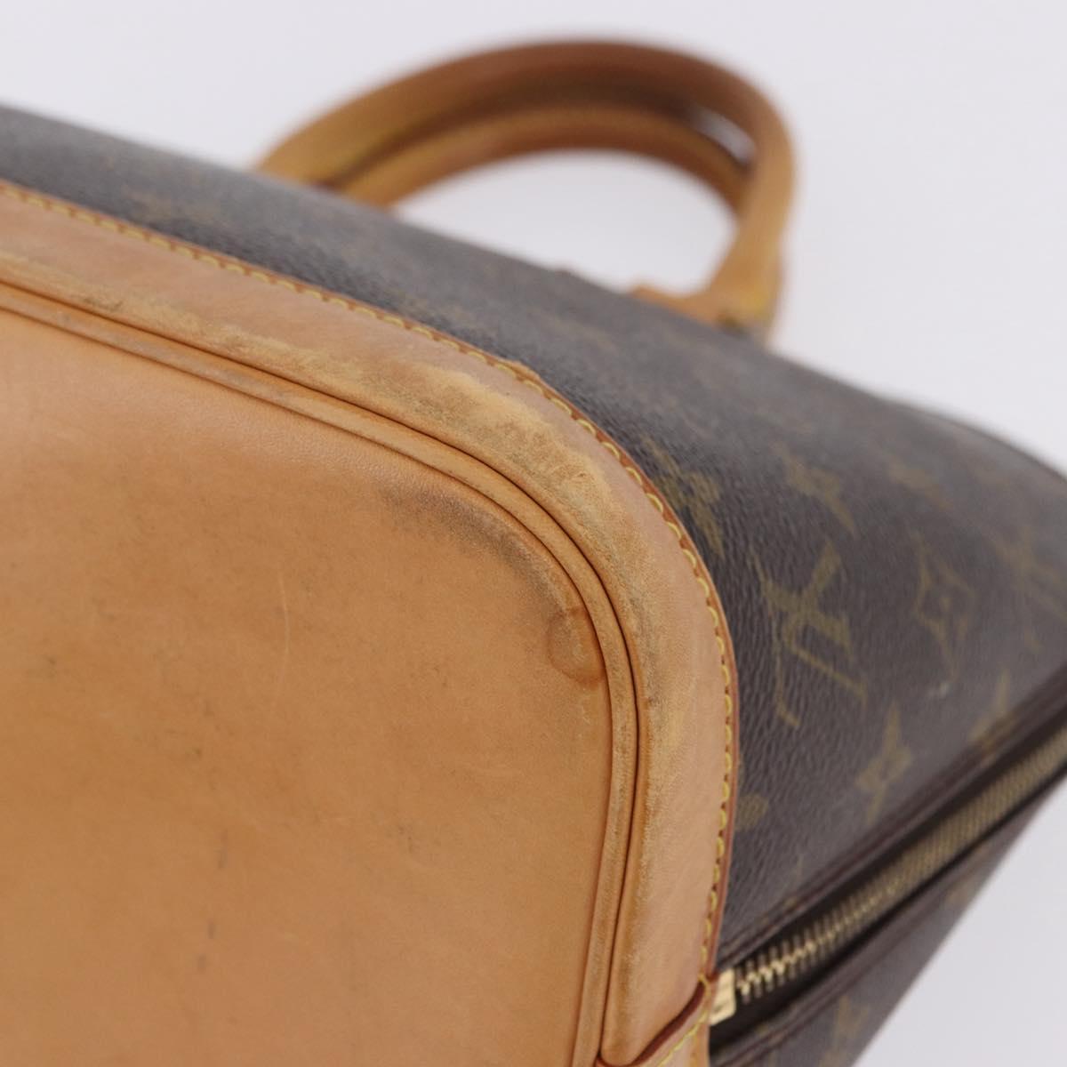 LOUIS VUITTON Monogram Alma PM Hand Bag M53151 LV Auth 199937A