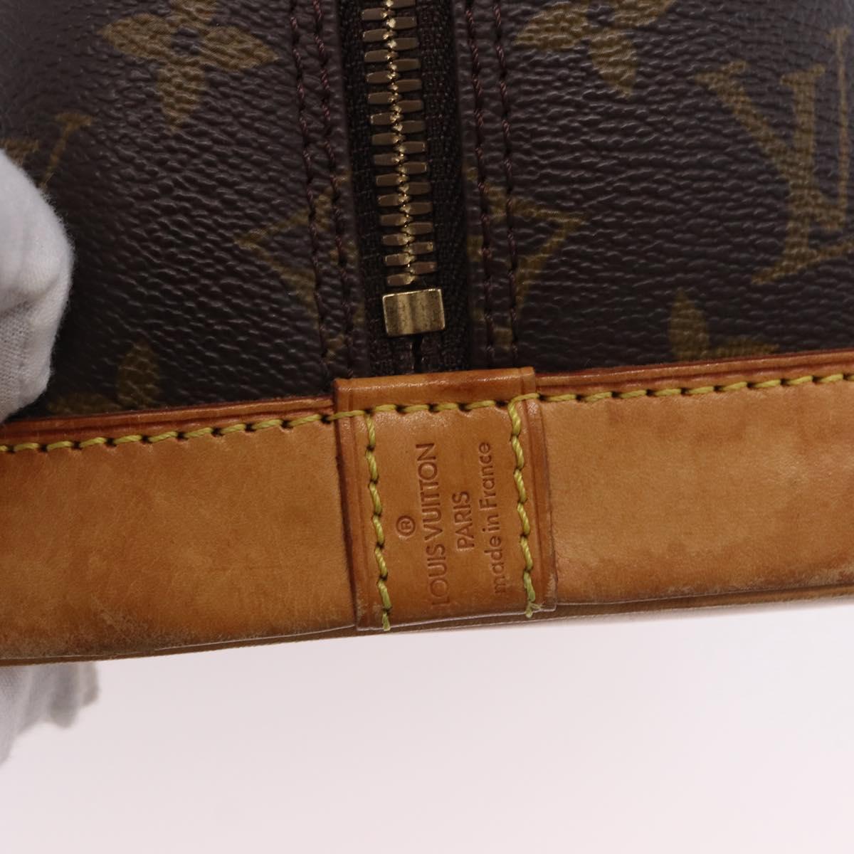 LOUIS VUITTON Monogram Alma PM Hand Bag M53151 LV Auth 199937A