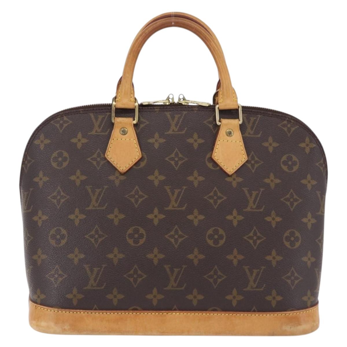 LOUIS VUITTON Monogram Alma PM Hand Bag M53151 LV Auth 199937A