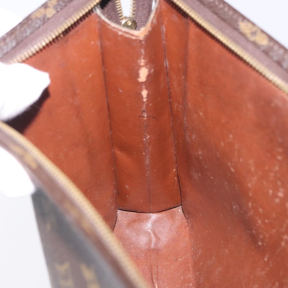 LOUIS VUITTON Monogram Poche Toilette 26 Pouch M47542 LV Auth 199945