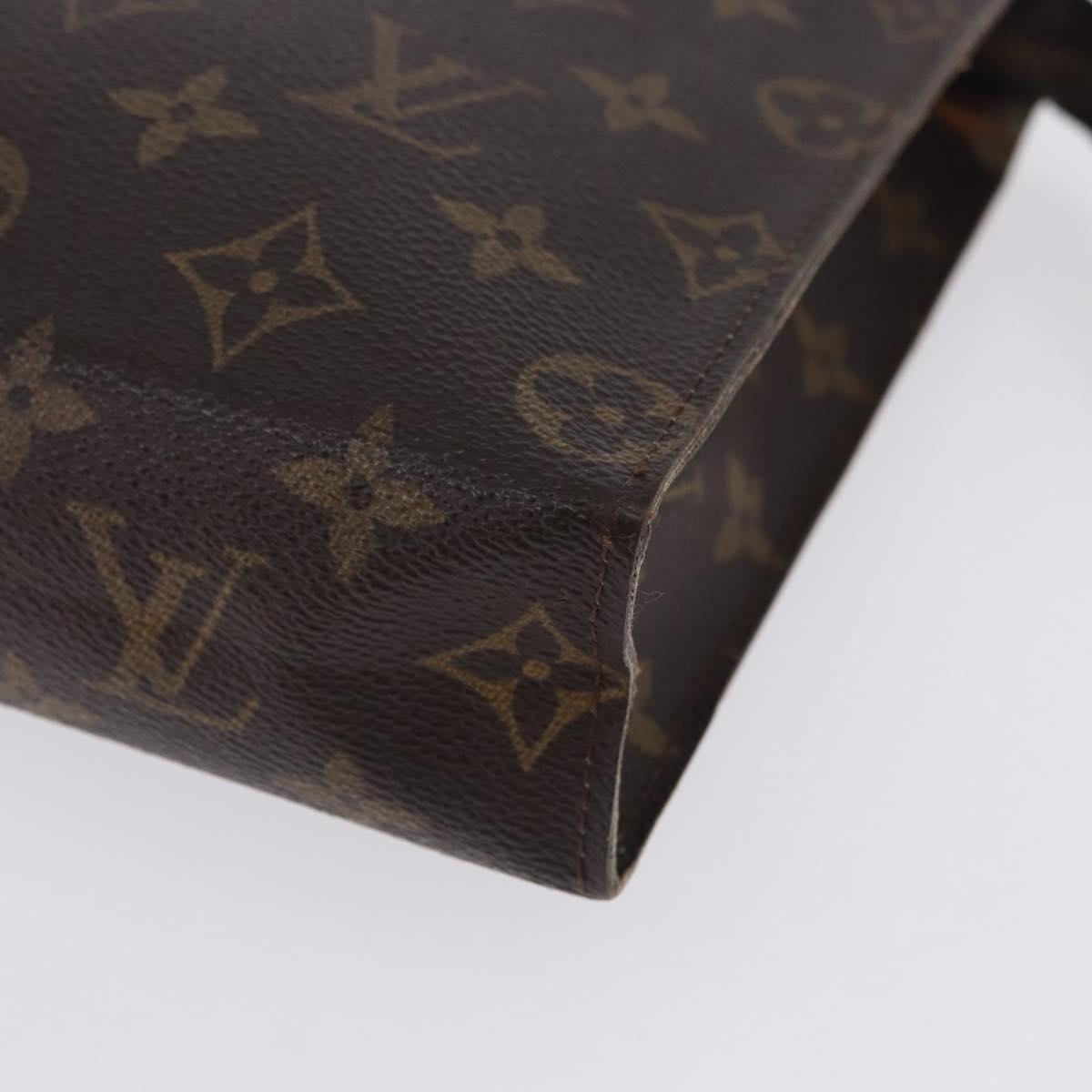 LOUIS VUITTON Monogram Poche Toilette 26 Pouch M47542 LV Auth 199945