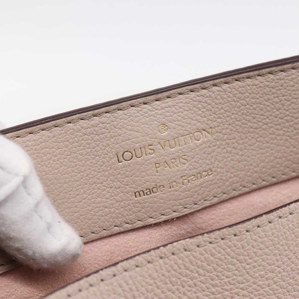 LOUIS VUITTON Rock Me Ever MINI Hand Bag Leather Pink M21052 LV Auth 199966V