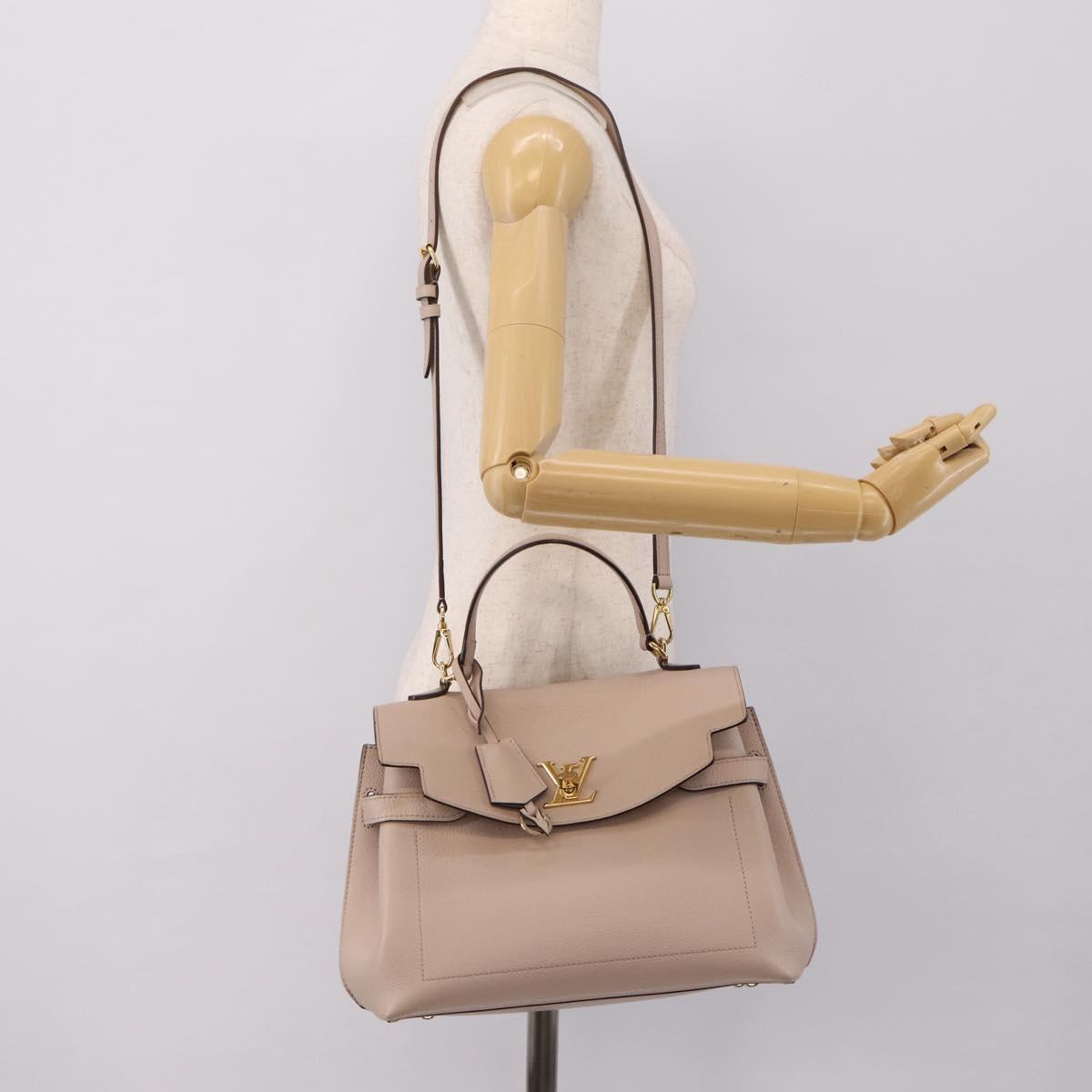 LOUIS VUITTON Rock Me Ever MINI Hand Bag Leather Pink M21052 LV Auth 199966V