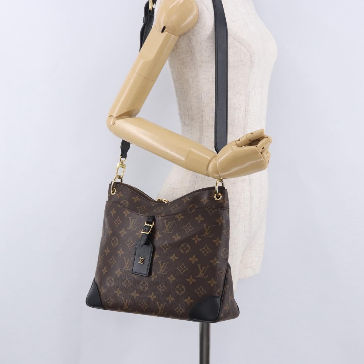 LOUIS VUITTON Monogram Odeon NM MM Shoulder Bag M45352 LV Auth 199968V