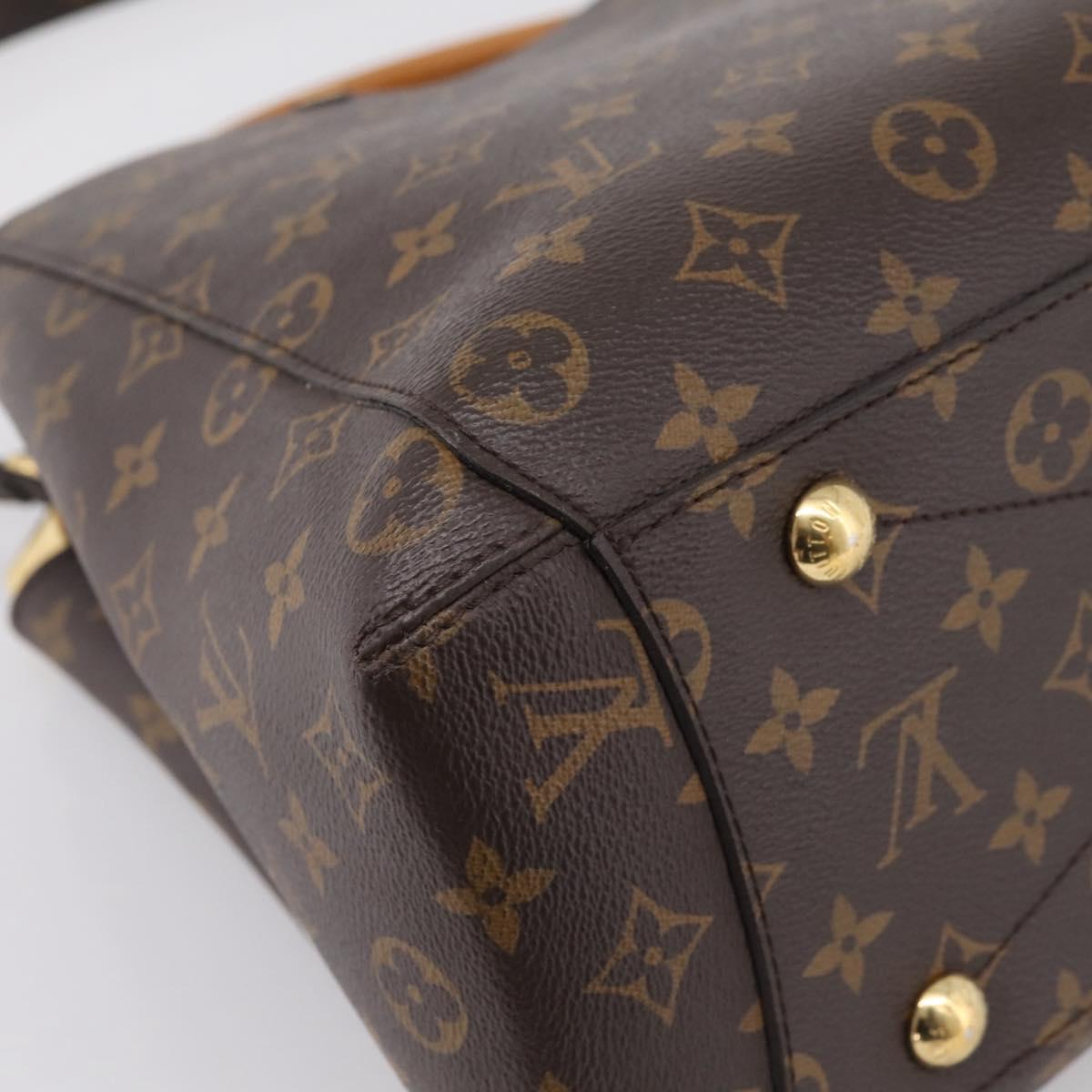 LOUIS VUITTON Monogram Montaigne GM Hand Bag 2way M41067 LV Auth 199969V