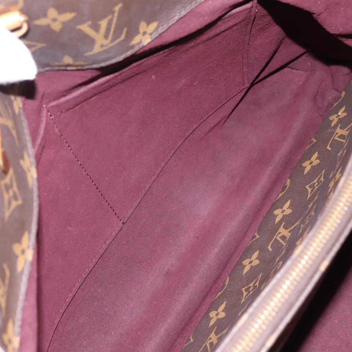 LOUIS VUITTON Monogram Montaigne GM Hand Bag 2way M41067 LV Auth 199969V