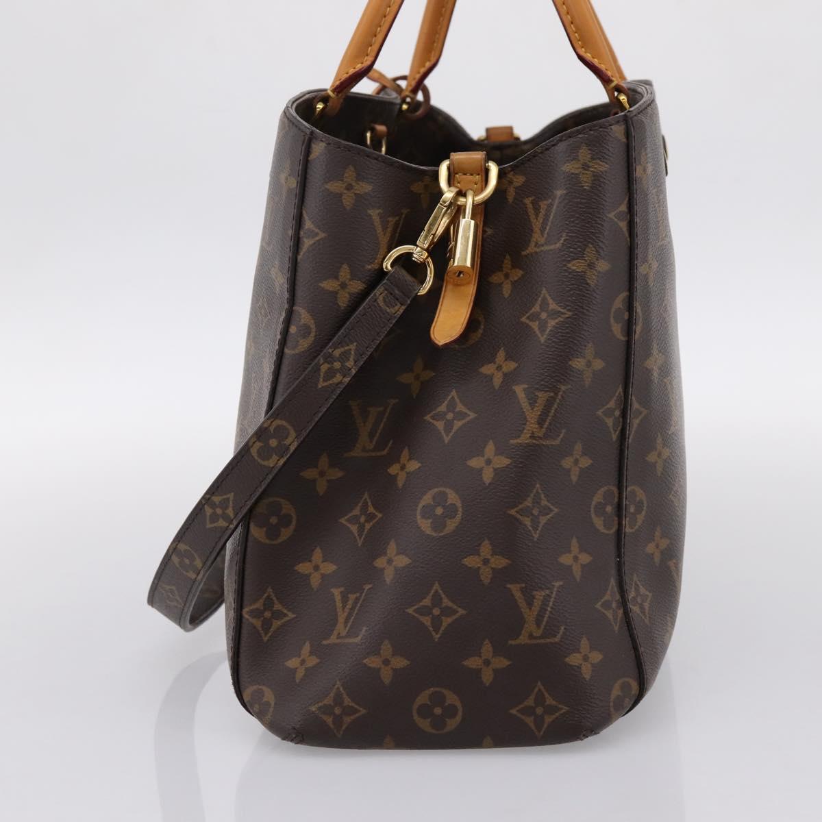 LOUIS VUITTON Monogram Montaigne GM Hand Bag 2way M41067 LV Auth 199969V