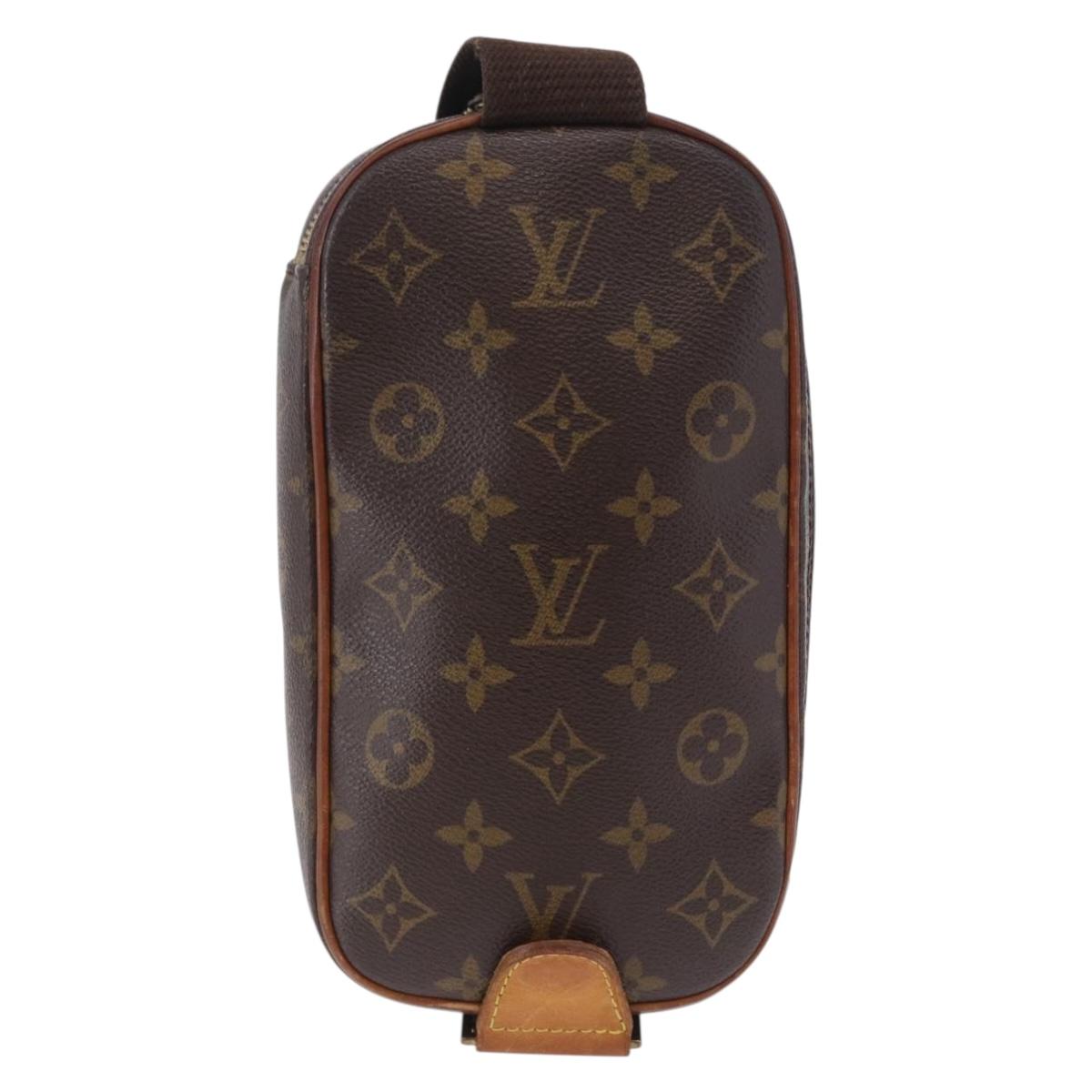 LOUIS VUITTON Monogram Pochette Gange Shoulder Bag M51870 LV Auth 199970