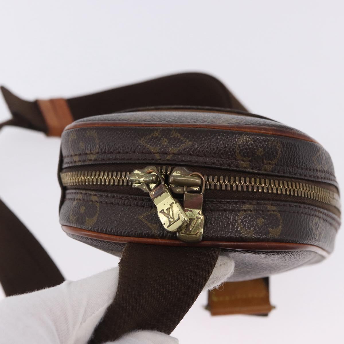 LOUIS VUITTON Monogram Pochette Gange Shoulder Bag M51870 LV Auth 199970