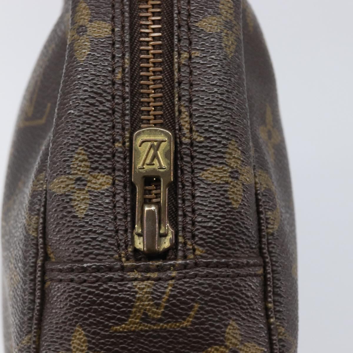 LOUIS VUITTON Monogram Trousse Toilette 23 Clutch Bag M47524 LV Auth 199971