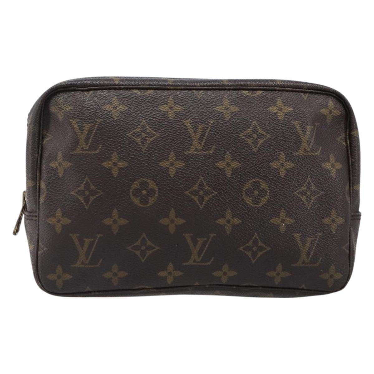 LOUIS VUITTON Monogram Trousse Toilette 23 Clutch Bag M47524 LV Auth 199971