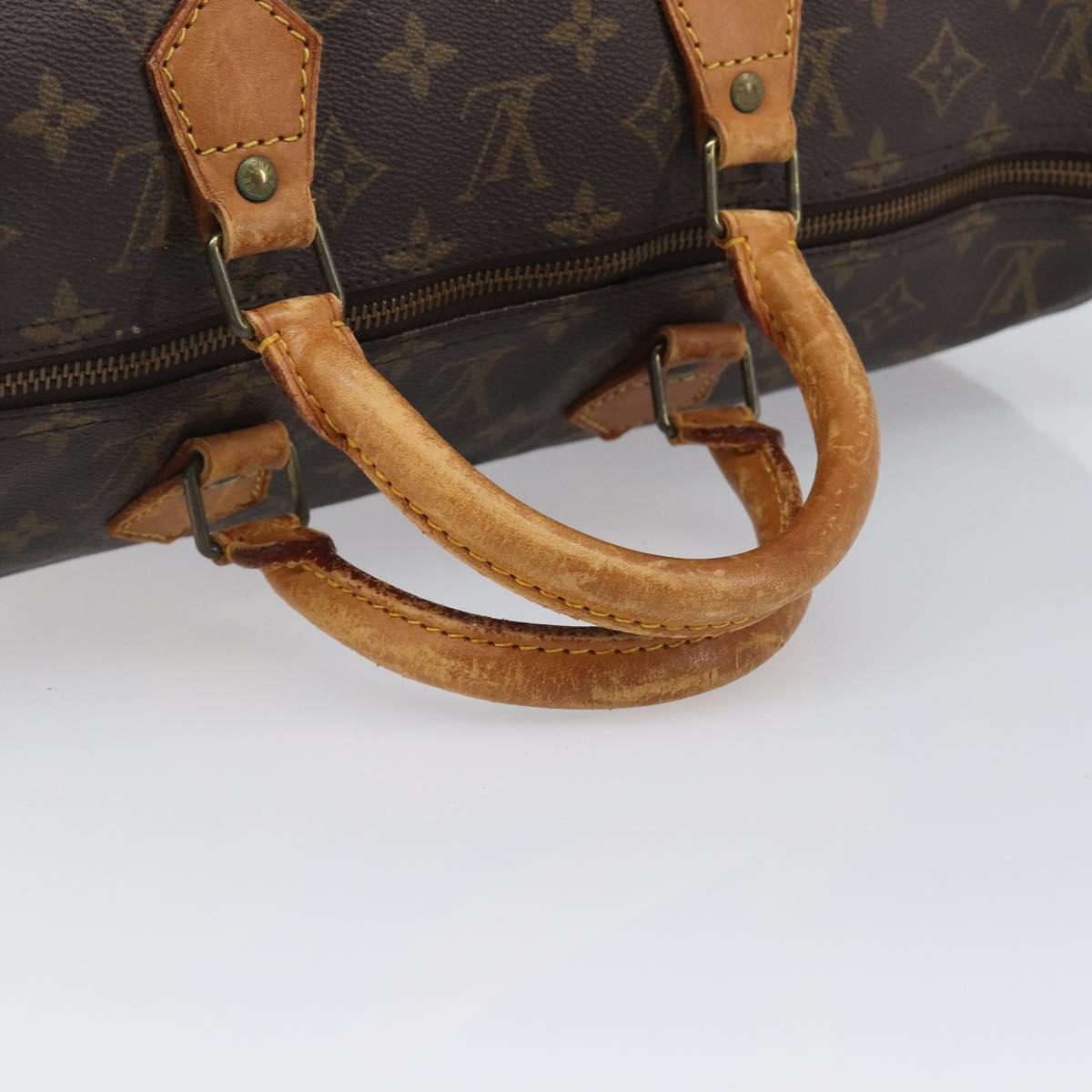 LOUIS VUITTON Monogram Speedy 40 Hand Bag M41522 LV Auth 199973