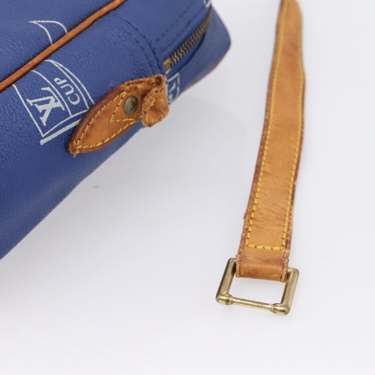 LOUIS VUITTON LV Cup Sac San Diego Shoulder Bag Blue M80010 LV Auth 199980