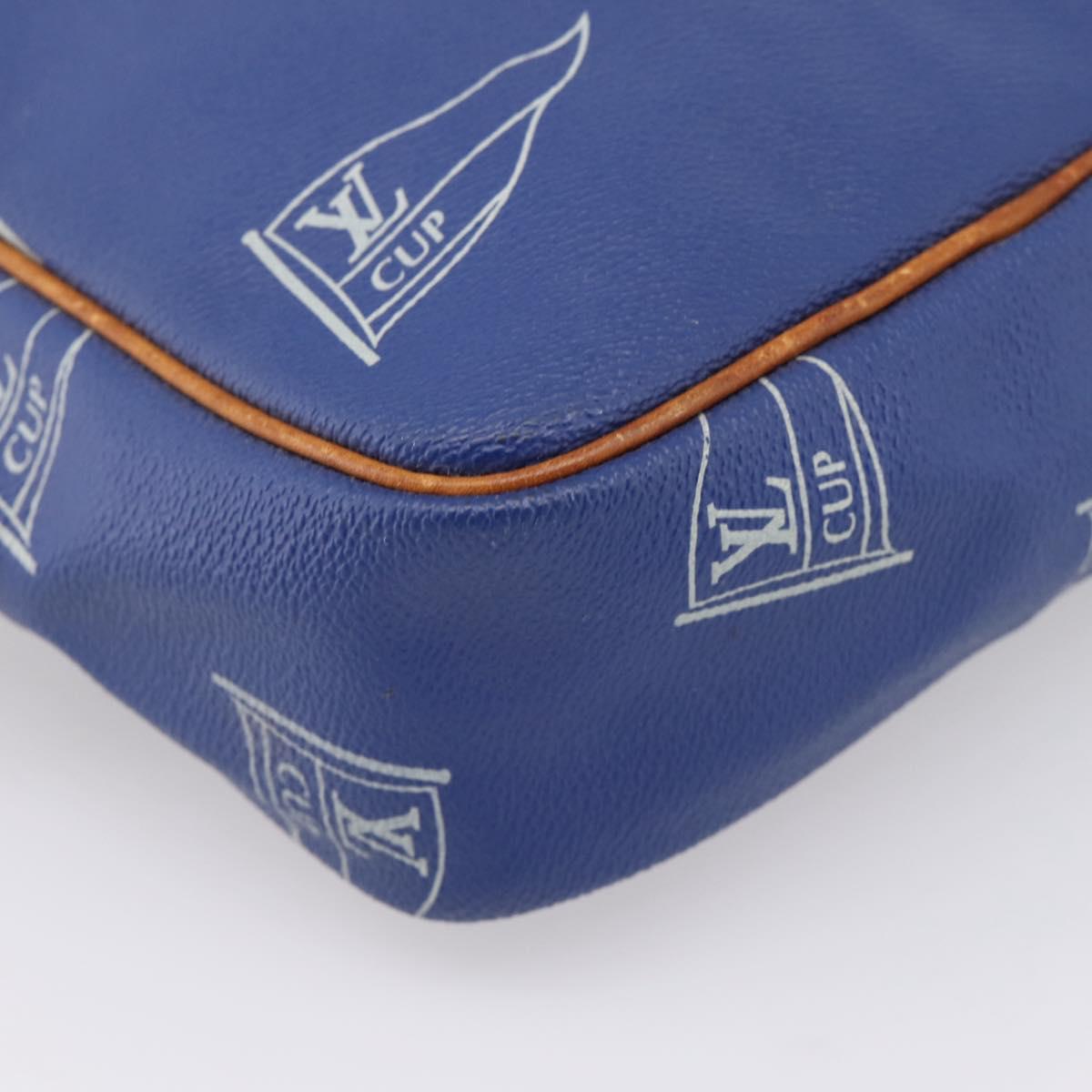 LOUIS VUITTON LV Cup Sac San Diego Shoulder Bag Blue M80010 LV Auth 199980