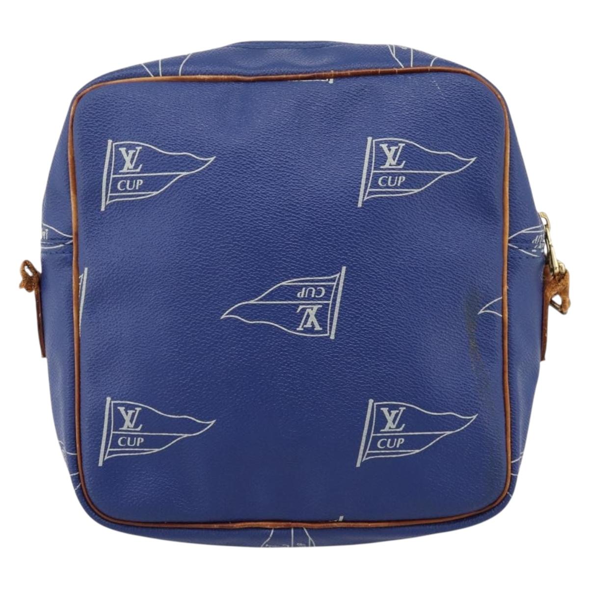 LOUIS VUITTON LV Cup Sac San Diego Shoulder Bag Blue M80010 LV Auth 199980