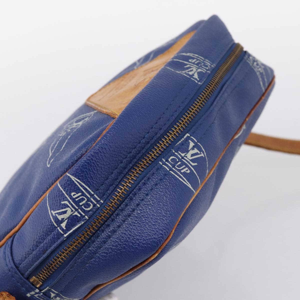 LOUIS VUITTON LV Cup Sac San Diego Shoulder Bag Blue M80010 LV Auth 199980