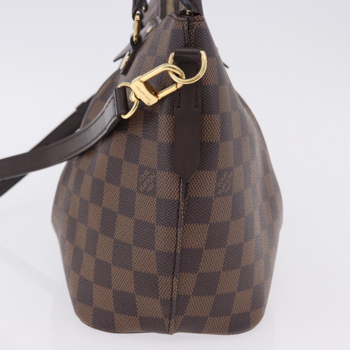 LOUIS VUITTON Damier Ebene Sienna PM Shoulder Bag N41545 LV Auth 199982V