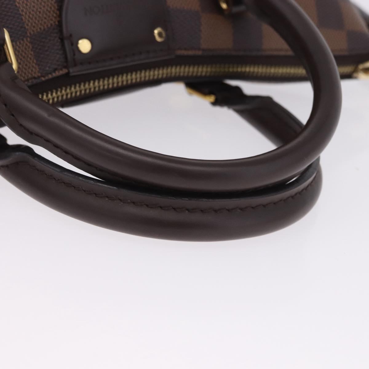 LOUIS VUITTON Damier Ebene Sienna PM Shoulder Bag N41545 LV Auth 199982V