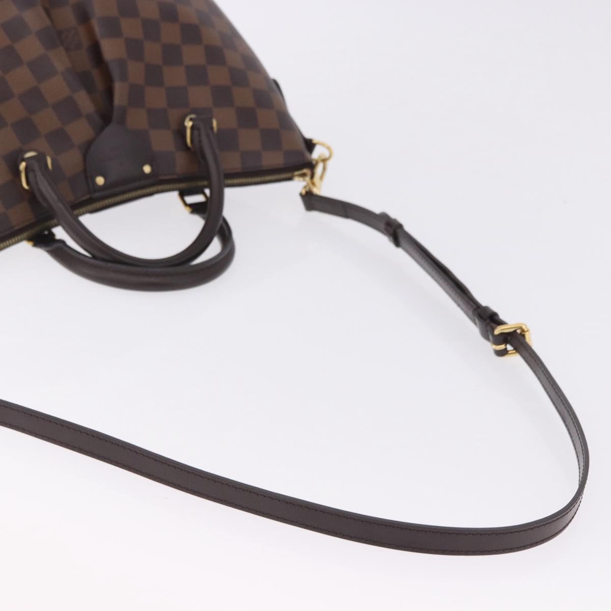 LOUIS VUITTON Damier Ebene Sienna PM Shoulder Bag N41545 LV Auth 199982V