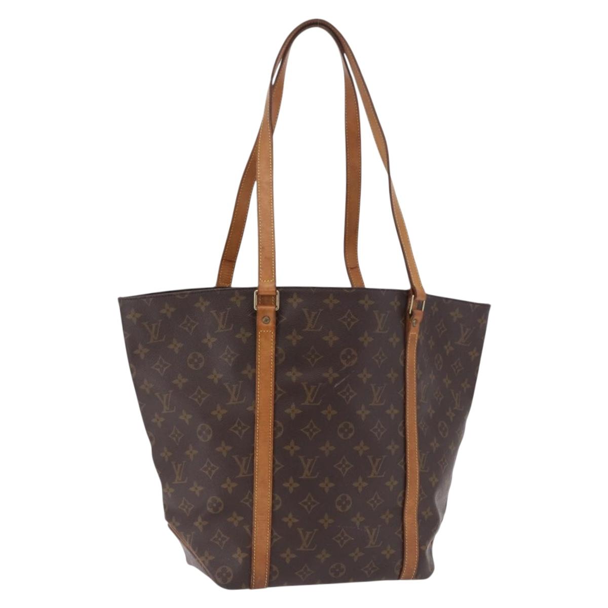 LOUIS VUITTON Monogram Sac Shopping GM Tote Bag M51110 LV Auth 199986