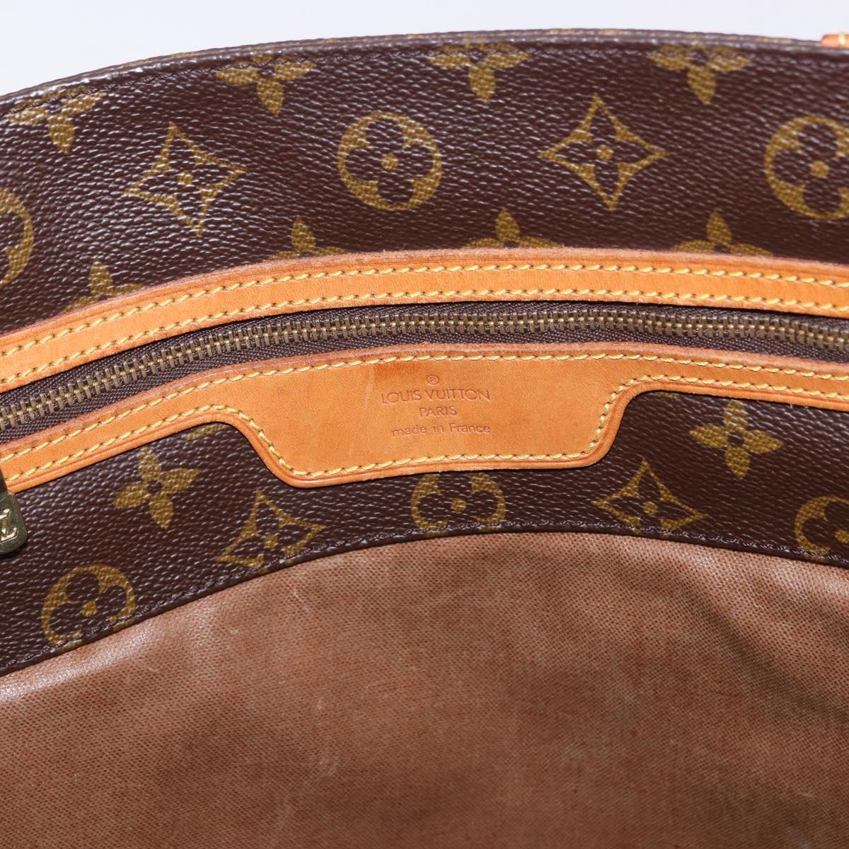 LOUIS VUITTON Monogram Sac Shopping GM Tote Bag M51110 LV Auth 199986