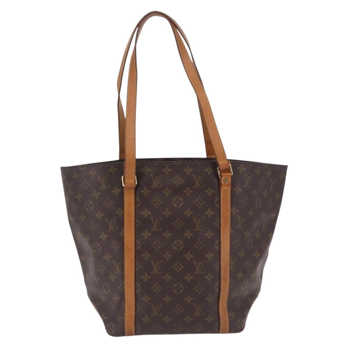 LOUIS VUITTON Monogram Sac Shopping GM Tote Bag M51110 LV Auth 199986